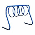 Paris Site Furnishings Paris Furnishings 58'' 4 Loop Powder Coated Surface Mount Bike Rack 969BRL4SF